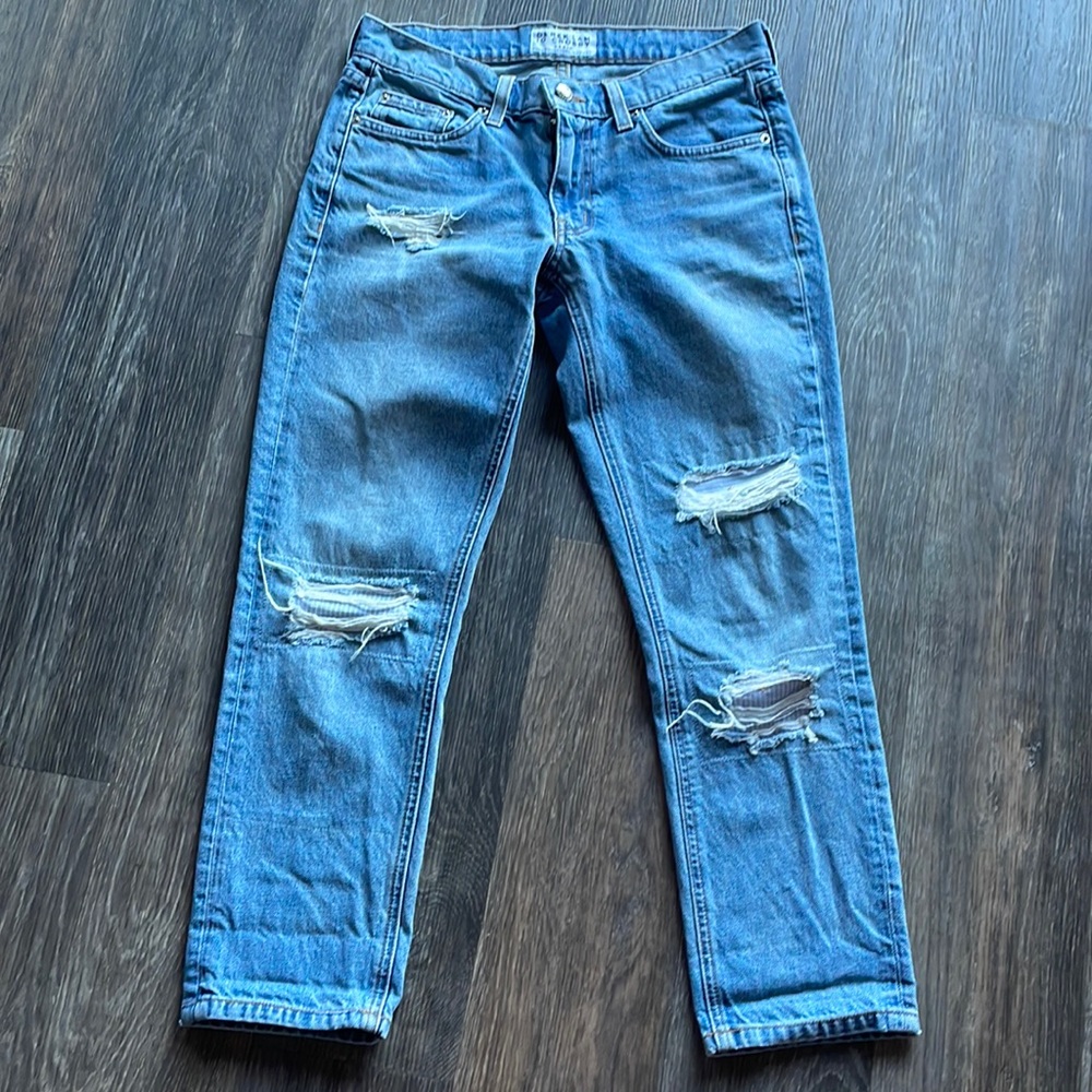 Derek Lam 10 Crosby Mila Girlfriend Jeans Sz 26